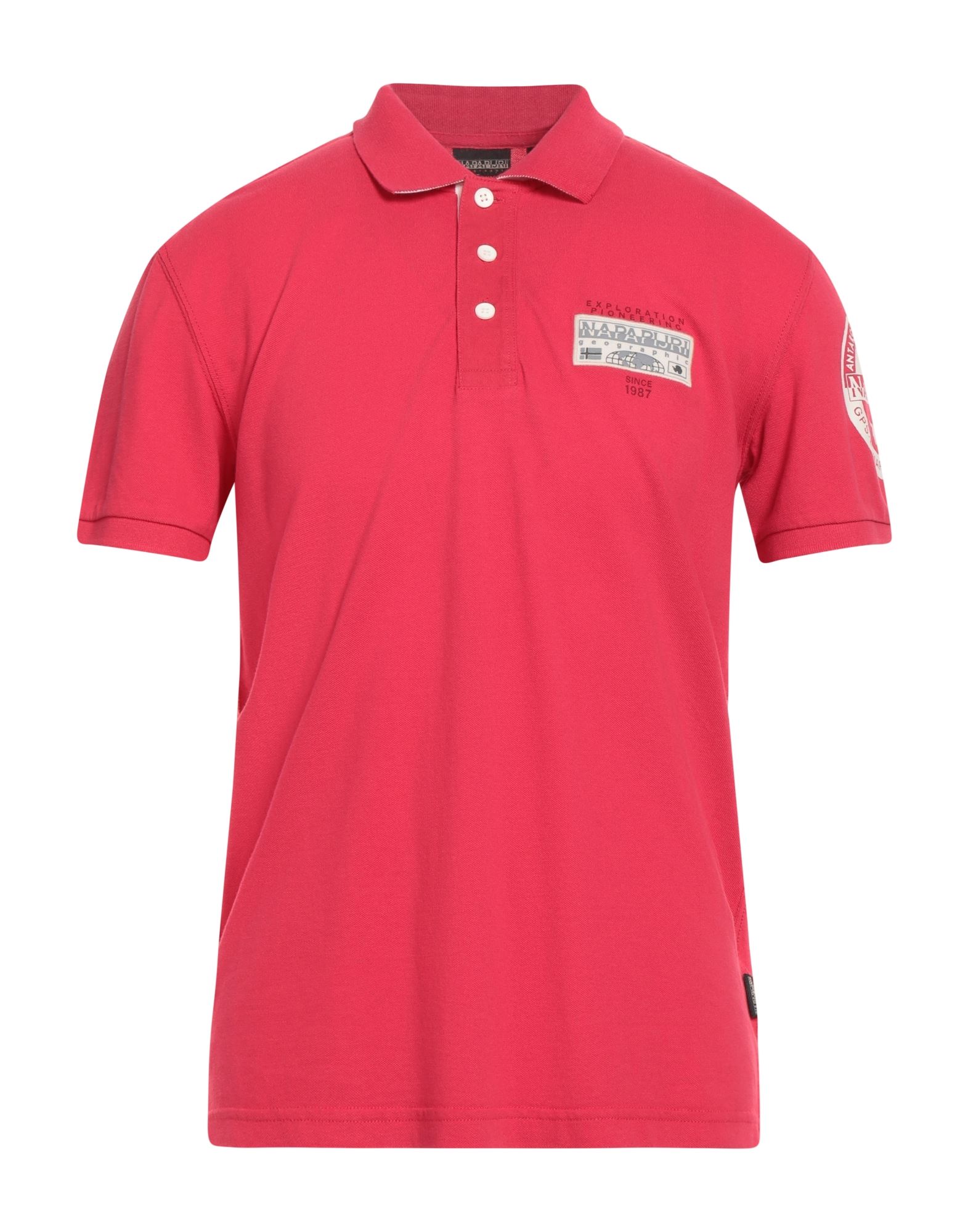 NAPAPIJRI Poloshirt Herren Tomatenrot von NAPAPIJRI