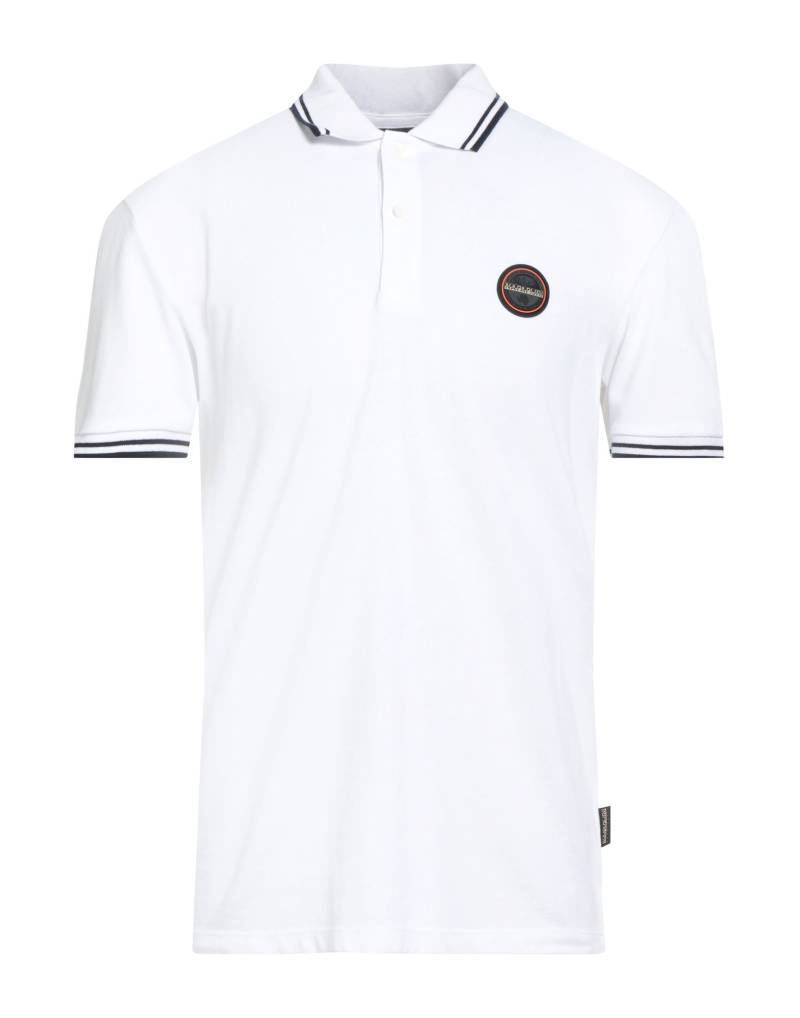 NAPAPIJRI Poloshirt Herren Weiß von NAPAPIJRI