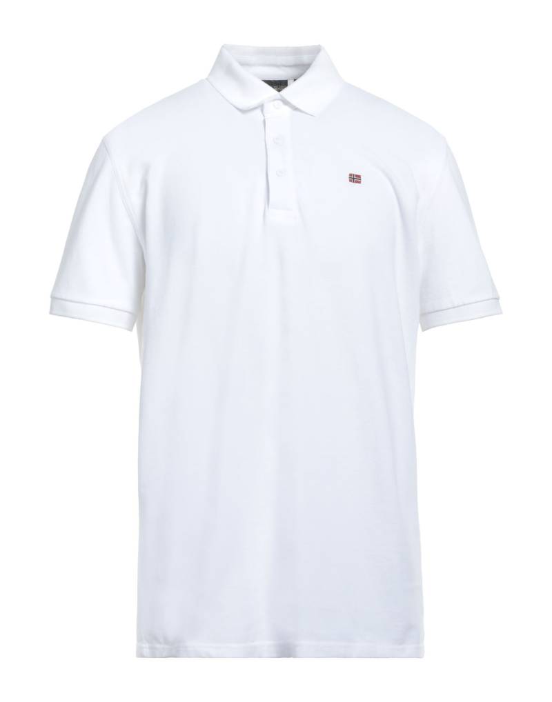 NAPAPIJRI Poloshirt Herren Weiß von NAPAPIJRI