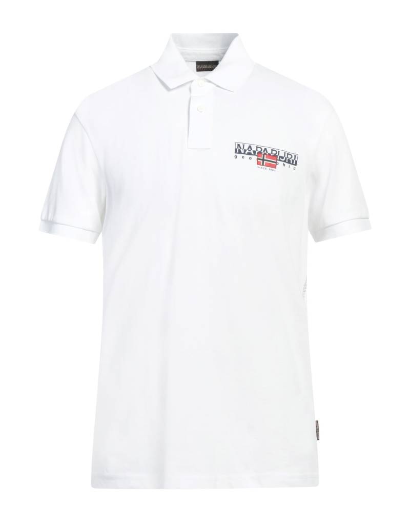 NAPAPIJRI Poloshirt Herren Weiß von NAPAPIJRI