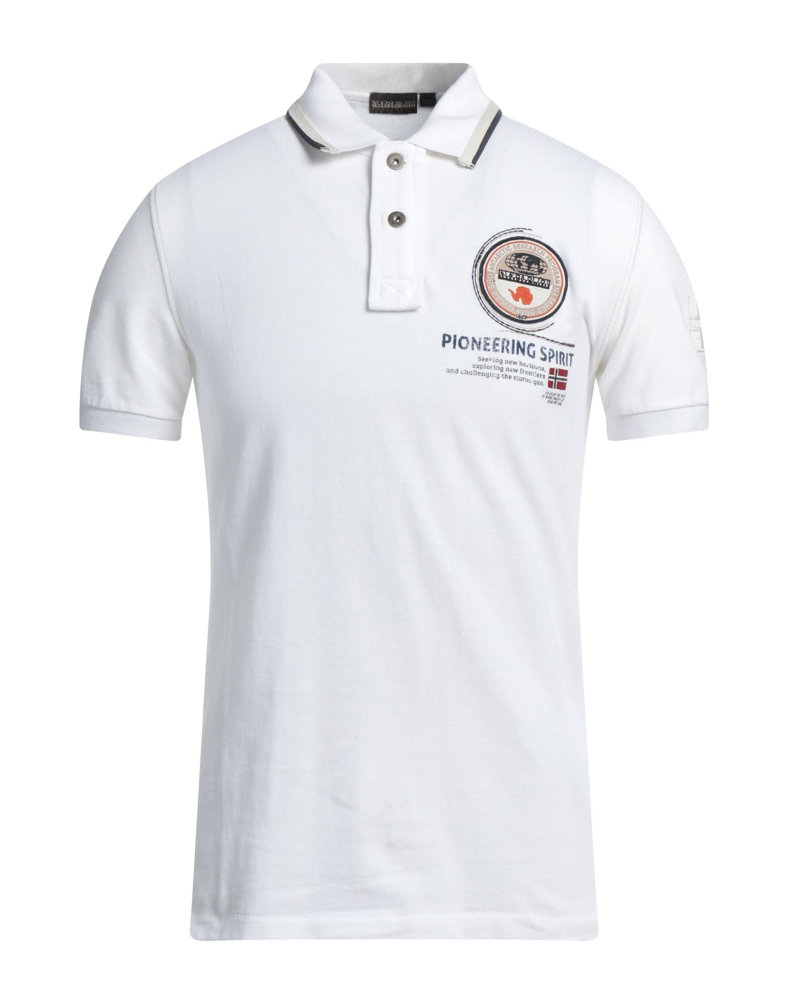 NAPAPIJRI Poloshirt Herren Weiß NAPAPIJRI Poloshirt Herren Weiß von NAPAPIJRI
