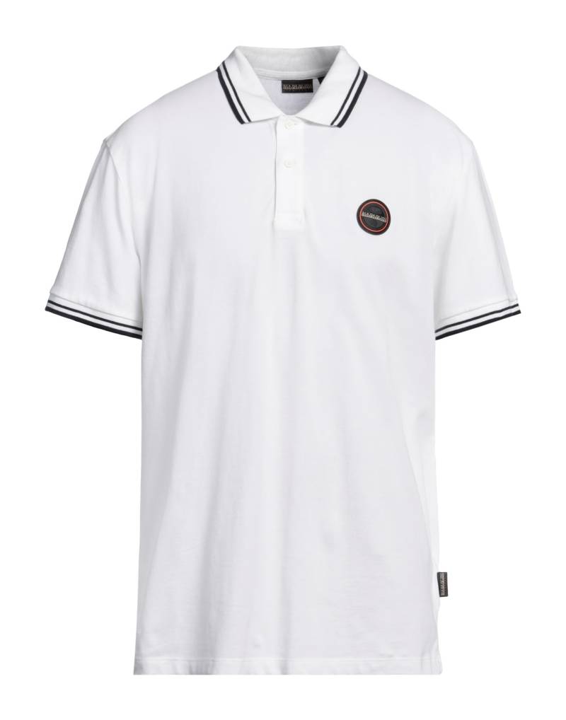 NAPAPIJRI Poloshirt Herren Weiß von NAPAPIJRI