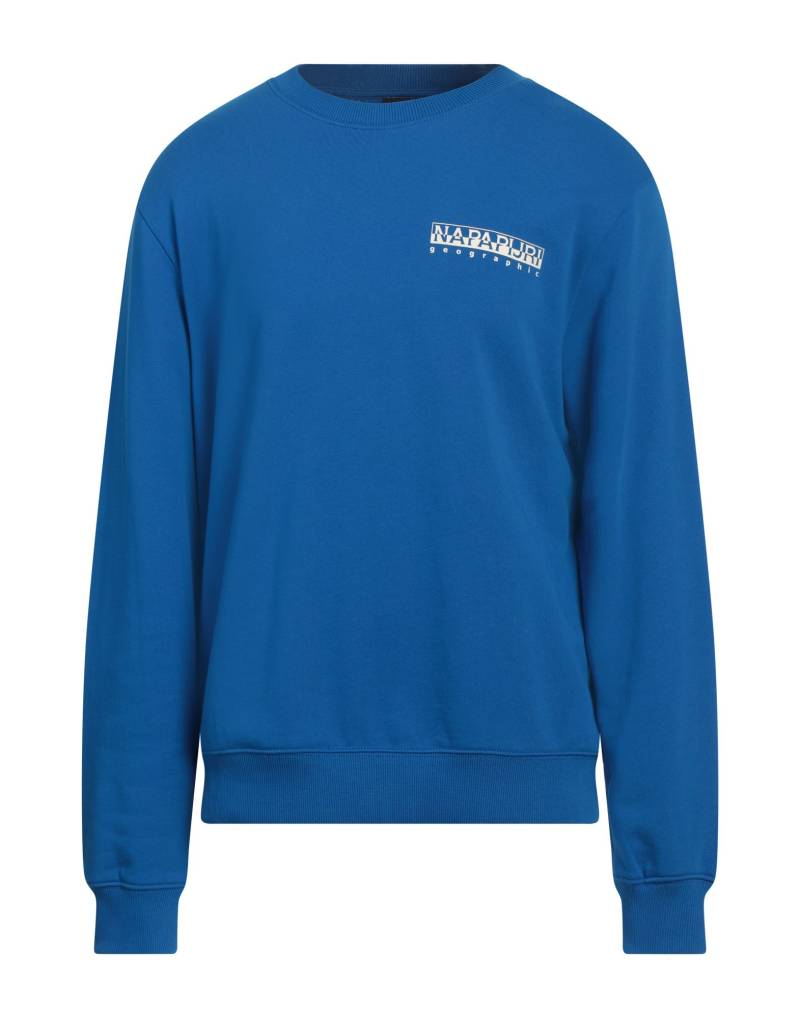 NAPAPIJRI Sweatshirt Herren Azurblau von NAPAPIJRI