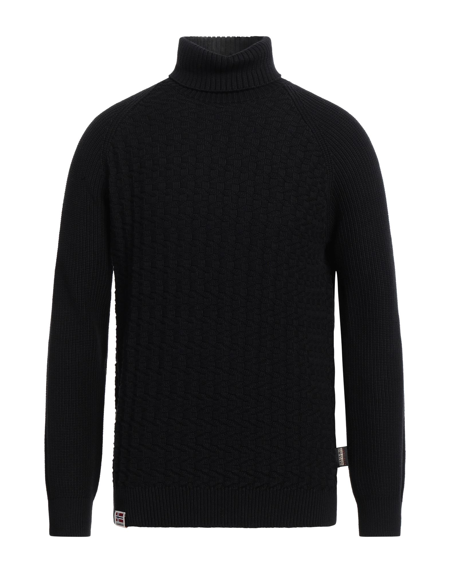 NAPAPIJRI Rollkragenpullover Herren Schwarz von NAPAPIJRI