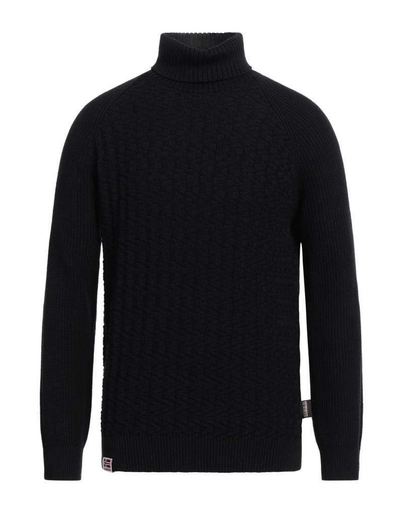 NAPAPIJRI Rollkragenpullover Herren Schwarz von NAPAPIJRI