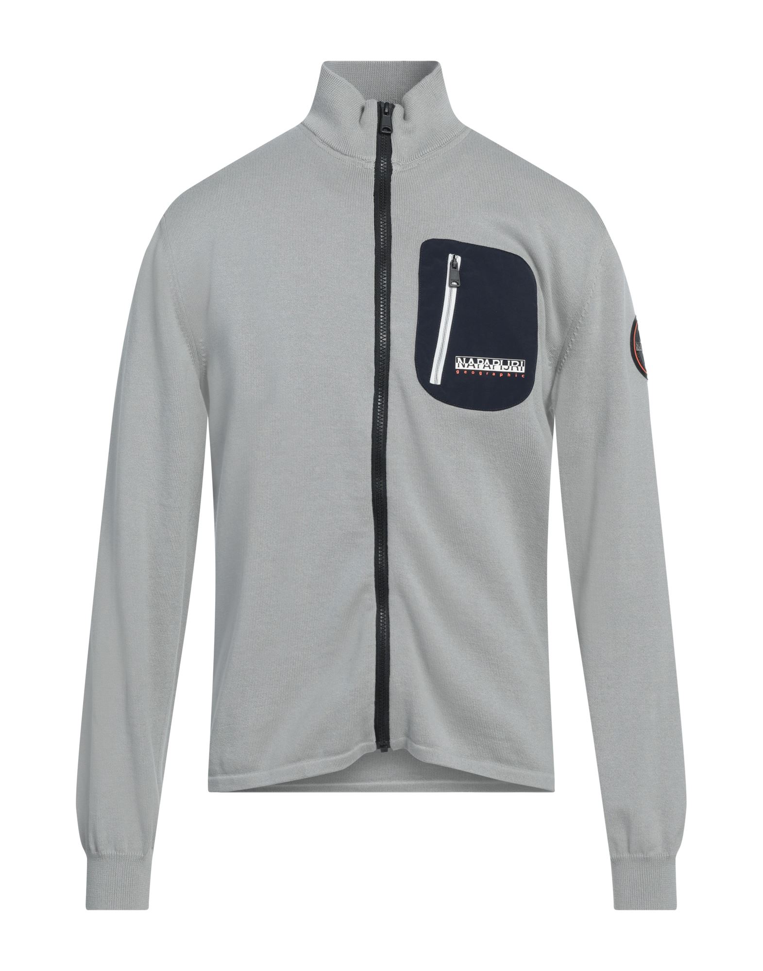 NAPAPIJRI Strickjacke Herren Grau NAPAPIJRI Strickjacke Herren Grau von NAPAPIJRI