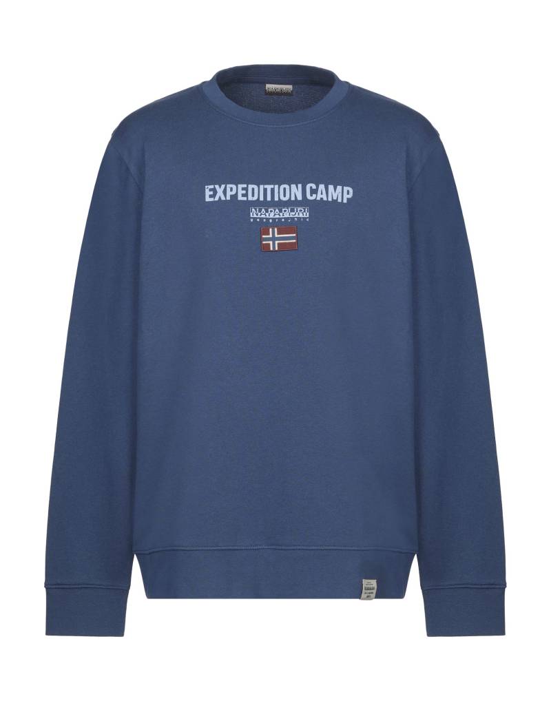 NAPAPIJRI Sweatshirt Herren Blau von NAPAPIJRI