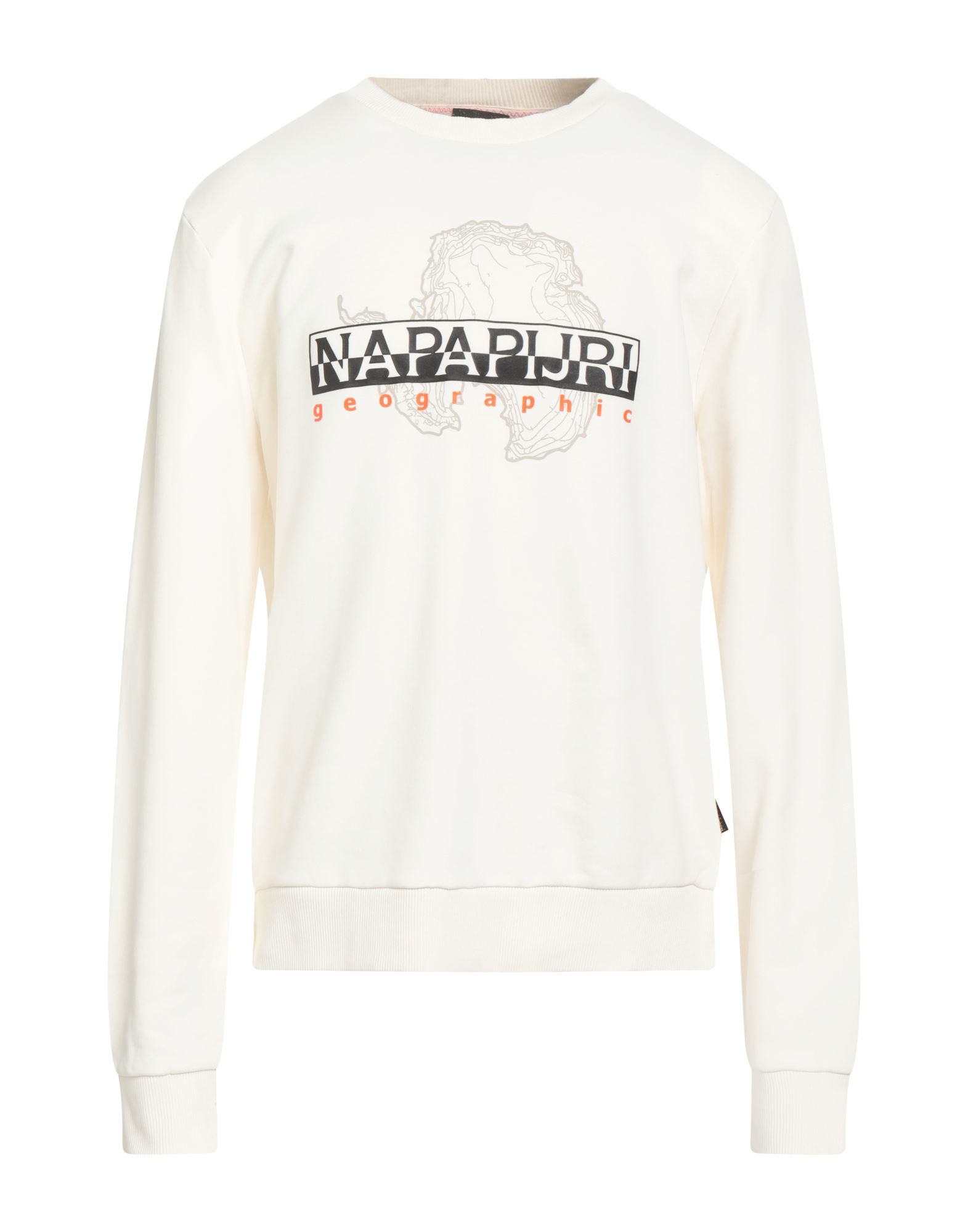 NAPAPIJRI Sweatshirt Herren Cremeweiß von NAPAPIJRI