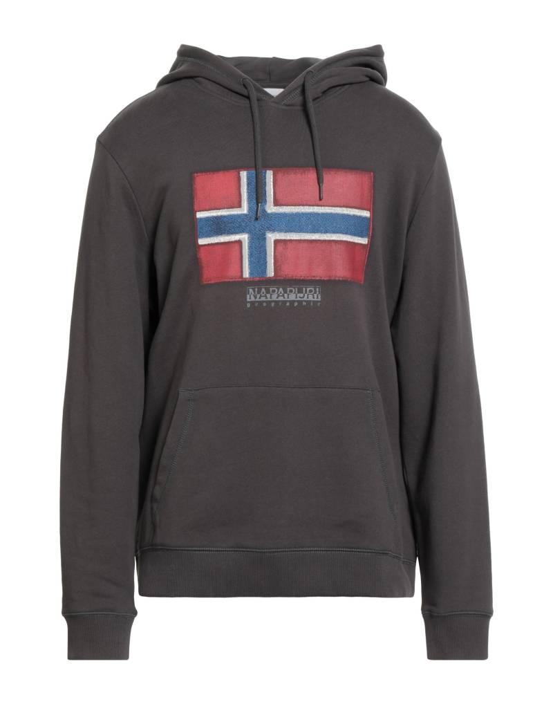 NAPAPIJRI Sweatshirt Herren Dunkelbraun von NAPAPIJRI