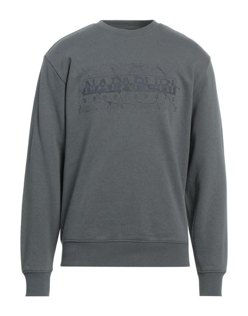 NAPAPIJRI Sweatshirt Herren Militärgrün von NAPAPIJRI