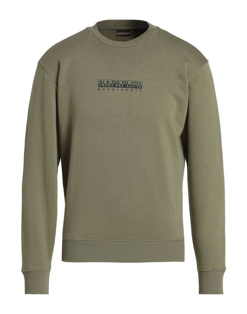 NAPAPIJRI Sweatshirt Herren Militärgrün von NAPAPIJRI