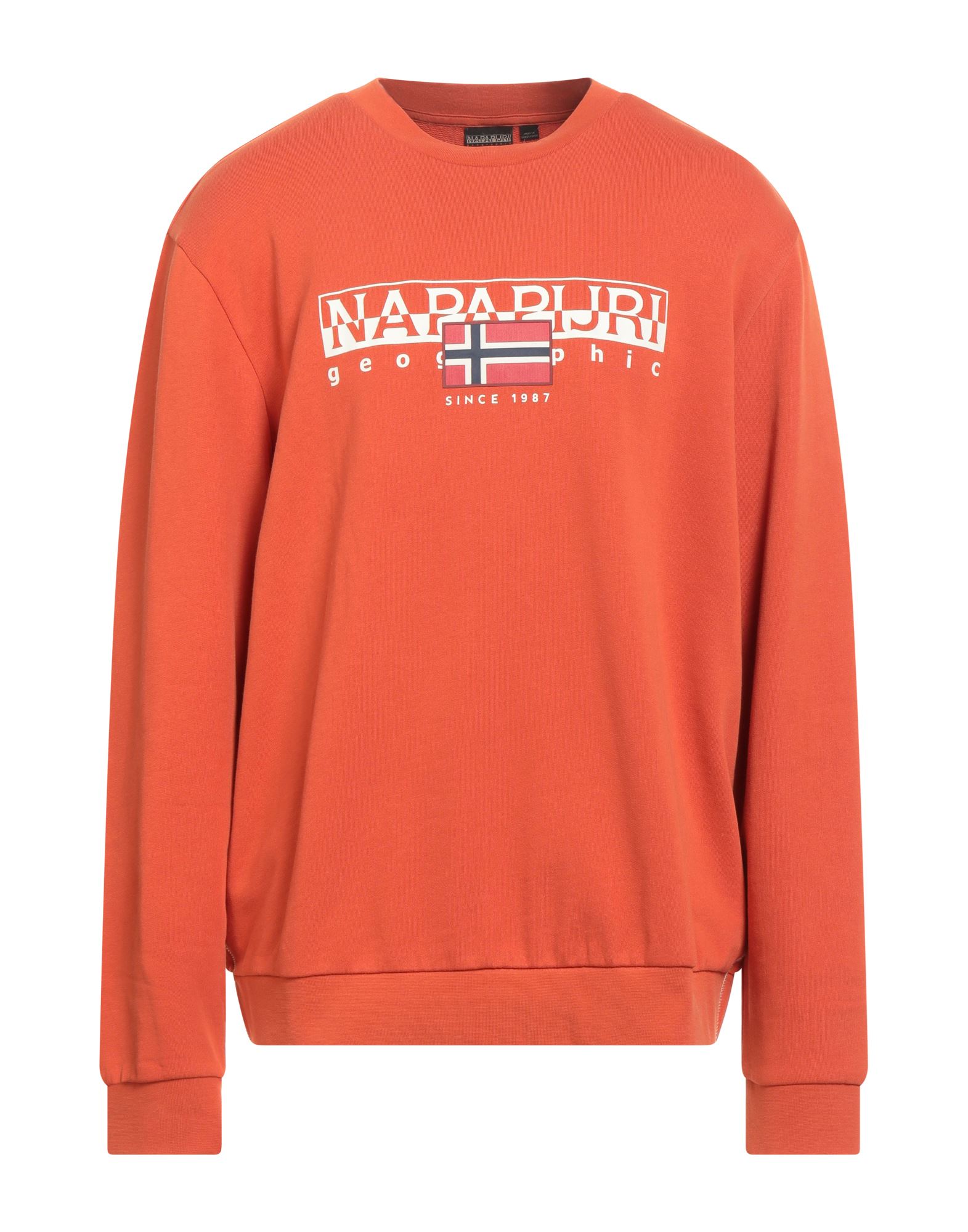 NAPAPIJRI Sweatshirt Herren Orange NAPAPIJRI Sweatshirt Herren Orange von NAPAPIJRI