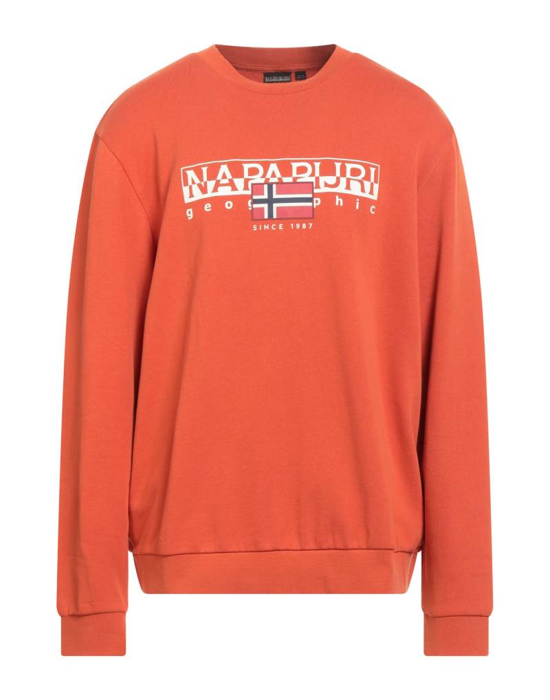 NAPAPIJRI Sweatshirt Herren Orange von NAPAPIJRI