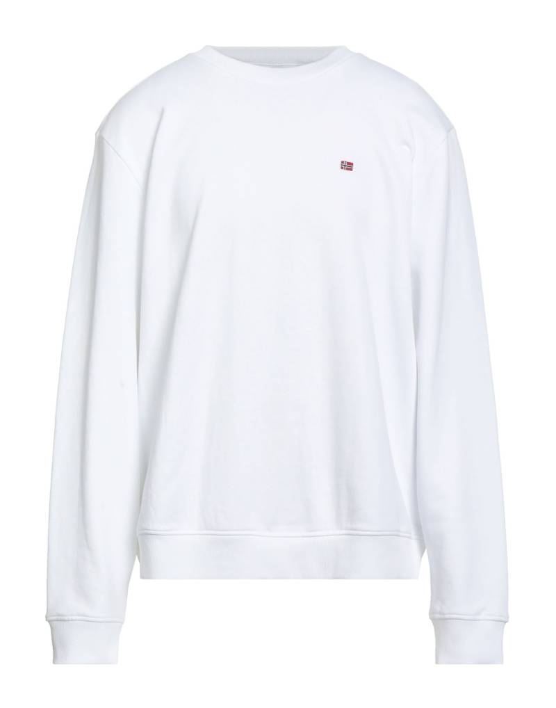 NAPAPIJRI Sweatshirt Herren Weiß von NAPAPIJRI