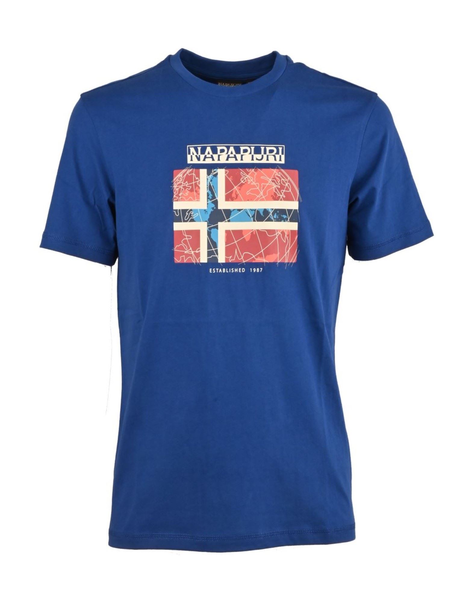 NAPAPIJRI T-shirts Herren Blau von NAPAPIJRI