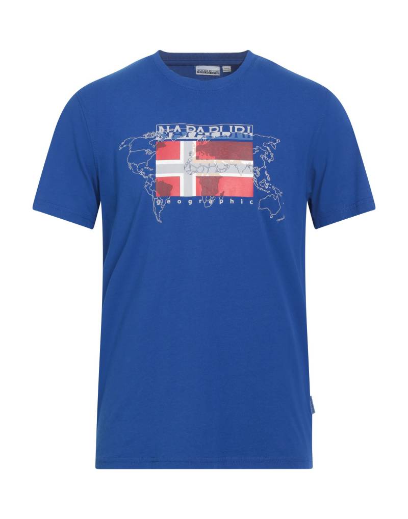 NAPAPIJRI T-shirts Herren Blau NAPAPIJRI T-shirts Herren Blau von NAPAPIJRI