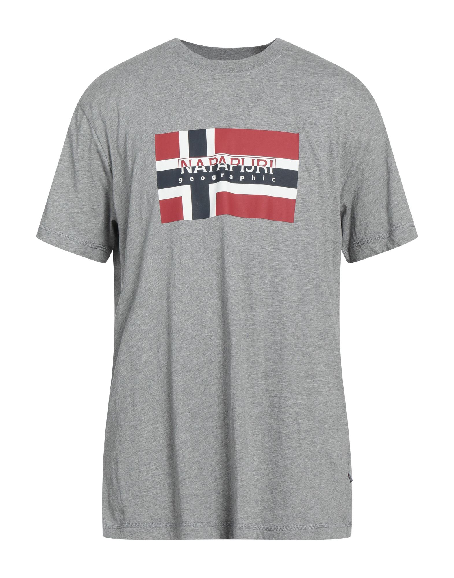 NAPAPIJRI T-shirts Herren Grau NAPAPIJRI T-shirts Herren Grau von NAPAPIJRI