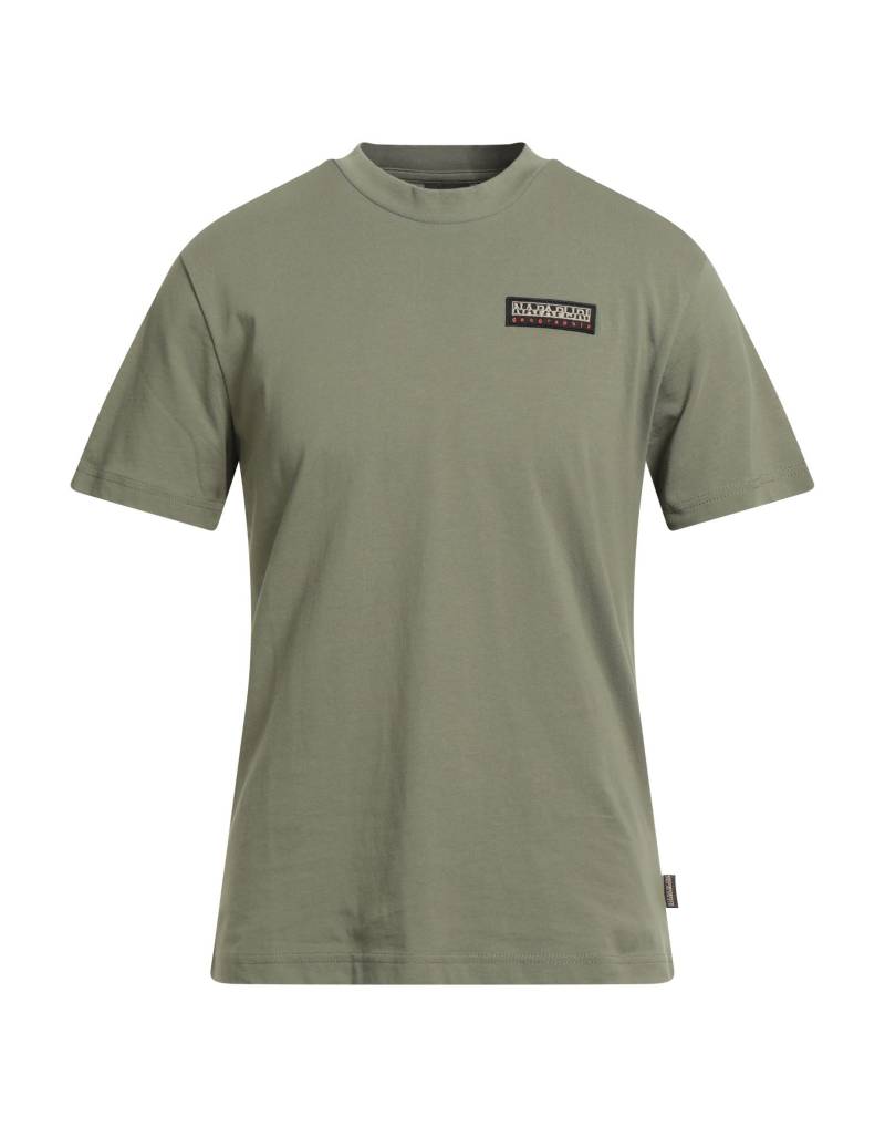 NAPAPIJRI T-shirts Herren Militärgrün von NAPAPIJRI