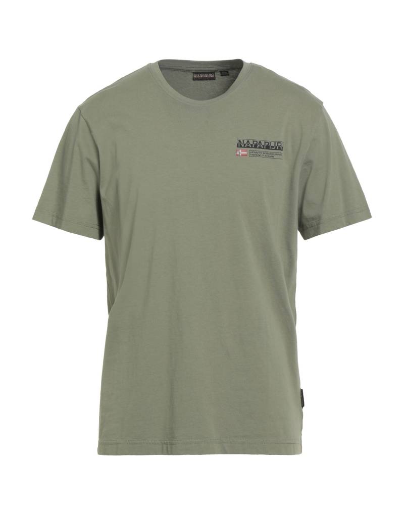 NAPAPIJRI T-shirts Herren Militärgrün NAPAPIJRI T-shirts Herren Militärgrün von NAPAPIJRI
