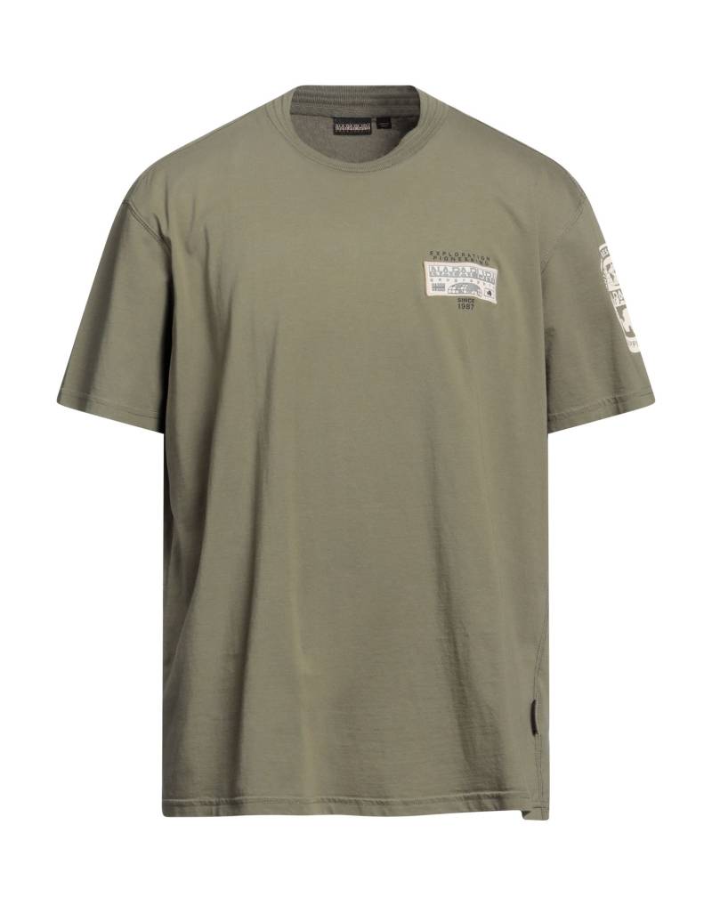 NAPAPIJRI T-shirts Herren Militärgrün NAPAPIJRI T-shirts Herren Militärgrün von NAPAPIJRI
