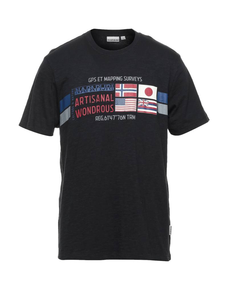 NAPAPIJRI T-shirts Herren Schwarz NAPAPIJRI T-shirts Herren Schwarz von NAPAPIJRI