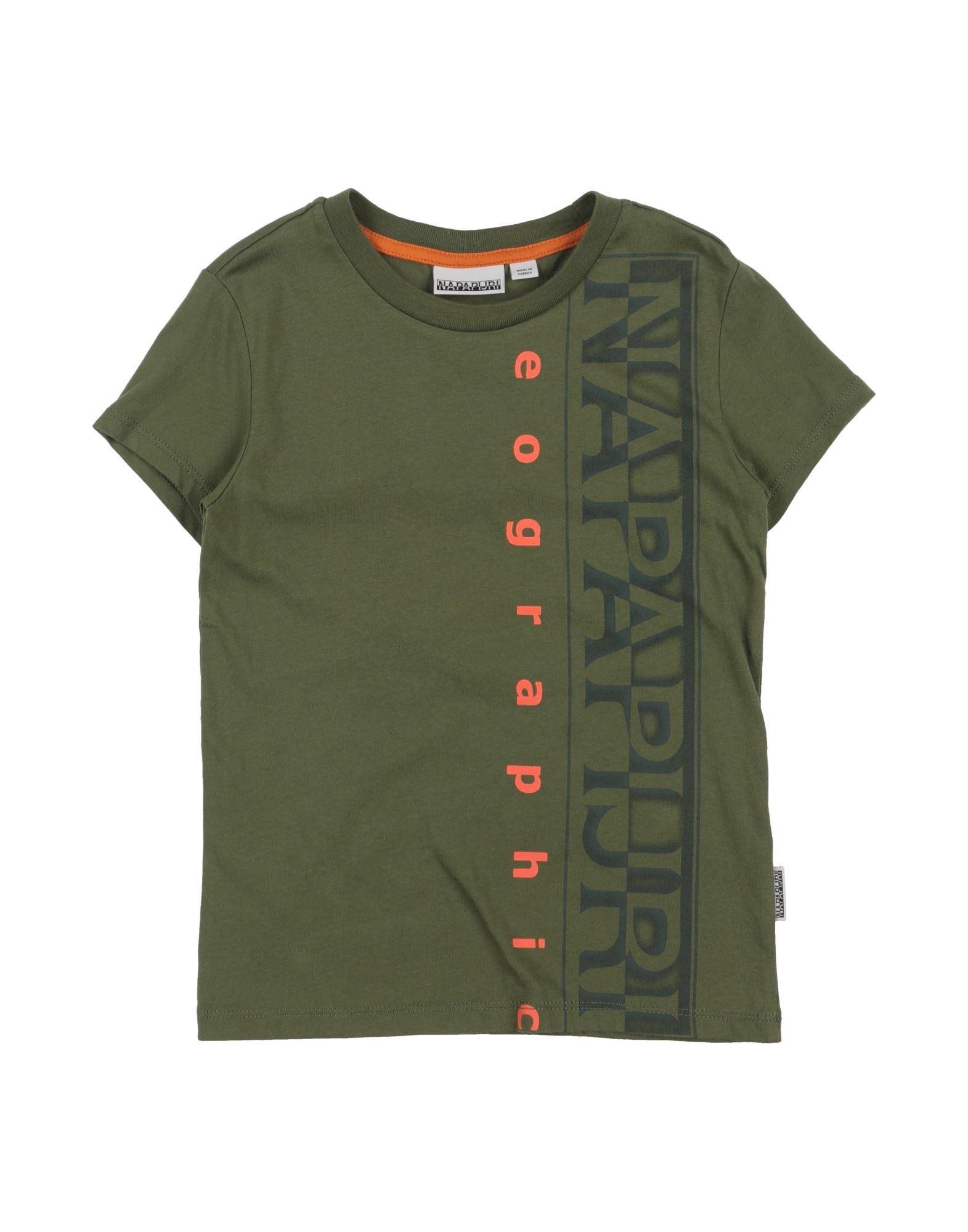 NAPAPIJRI T-shirts Kinder Militärgrün von NAPAPIJRI