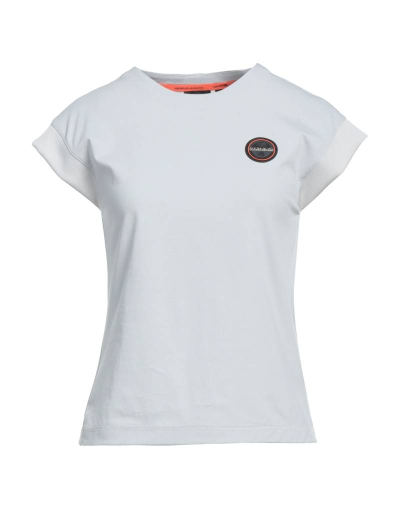 NAPAPIJRI T-shirts Damen Hellgrau von NAPAPIJRI