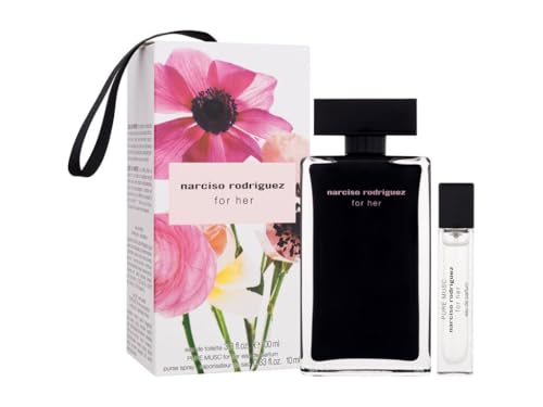 NARCISO RODRIGUEZ For Her Set (For Her Eau de Toilette 100ml + For Her Pure Musc Eau de Parfum 10ml) von NARCISO RODRIGUEZ