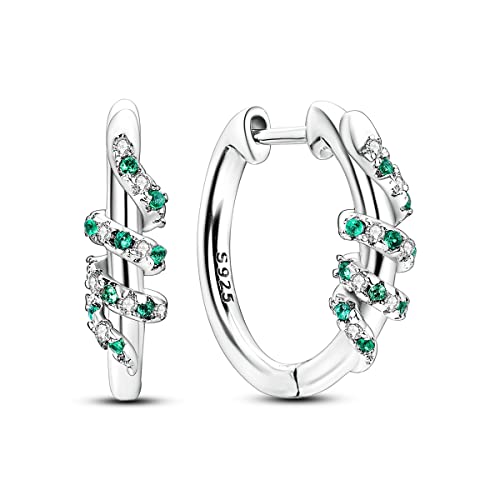 NARMO 925 Sterling Silber Kleine Hoop Ohrring für Frauen Huggie Ohrringe von NARMO