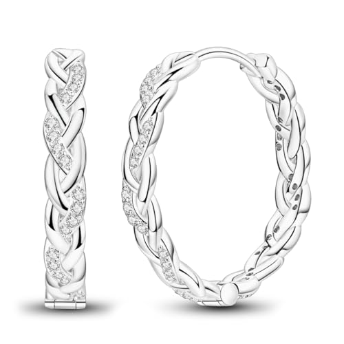 NARMO 925 Sterling Silber Ohrringe mit kubischem Zirkonia Ohrringe für Frauen NARMO 925 Sterling Silber Ohrringe mit kubischem Zirkonia Ohrringe für Frauen von NARMO