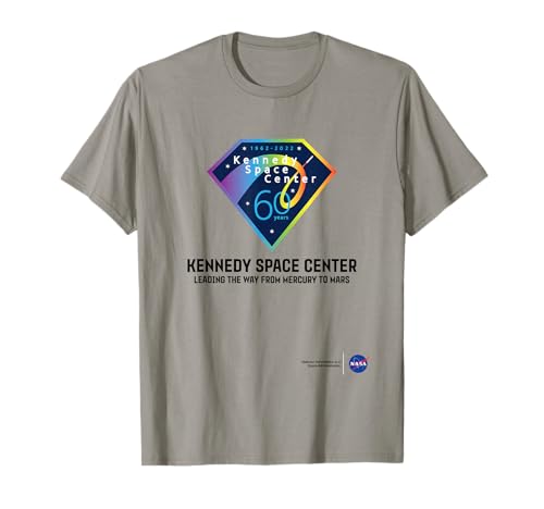 NASA Kennedy Space Center 60 Jahre Patch Insignia Logo T-Shirt NASA Kennedy Space Center 60 Jahre Patch Insignia Logo T-Shirt von NASA 60 Jahre Kennedy Space Center Patch