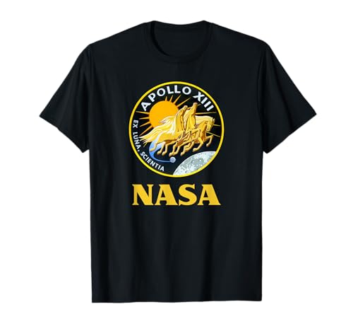 NASA Apollo 13 Mission Patch Worm Logo T-Shirt NASA Apollo 13 Mission Patch Worm Logo T-Shirt von NASA Apollo 13 Mission Patch Worm Logo