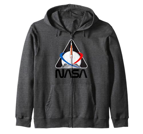 Retro-Aufnäher mit NASA-Wurmlogo Artemis 1, SLS Rocket Moon Mission Kapuzenjacke Retro-Aufnäher mit NASA-Wurmlogo Artemis 1, SLS Rocket Moon Mission Kapuzenjacke von NASA Merch.
