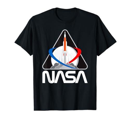 Retro-Aufnäher mit NASA-Wurmlogo Artemis 1, SLS Rocket Moon Mission T-Shirt Retro-Aufnäher mit NASA-Wurmlogo Artemis 1, SLS Rocket Moon Mission T-Shirt von NASA Merch