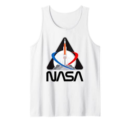 Retro-Aufnäher mit NASA-Wurmlogo Artemis 1, SLS Rocket Moon Mission Tank Top Retro-Aufnäher mit NASA-Wurmlogo Artemis 1, SLS Rocket Moon Mission Tank Top von NASA Merch.