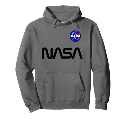 Retro-Emblem mit NASA-Wurm-Logo, Cooles Weltraum-Patch, NASA Meatball Pullover Hoodie Retro-Emblem mit NASA-Wurm-Logo, Cooles Weltraum-Patch, NASA Meatball Pullover Hoodie von NASA Merch.