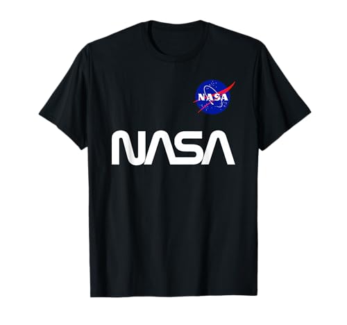 Retro-Emblem mit NASA-Wurm-Logo, Cooles Weltraum-Patch, NASA Meatball T-Shirt Retro-Emblem mit NASA-Wurm-Logo, Cooles Weltraum-Patch, NASA Meatball T-Shirt von NASA Merch
