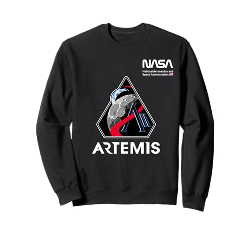 NASA Artemis II Mission Patch Worm Logo Sweatshirt von NASA Mission Artemis II