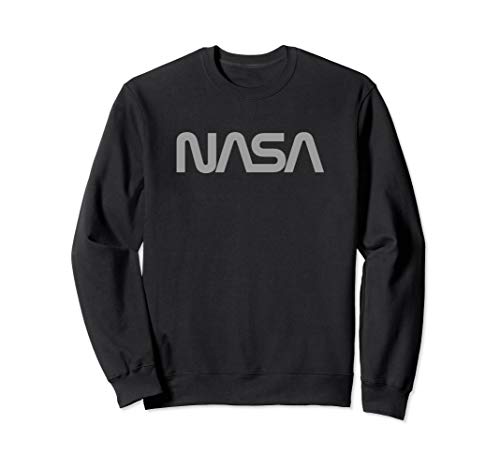 NASA Worm Logo (Grey) - NASA Space Sweatshirt von NASA - National Aeronautics and Space Apparel