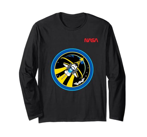 NASA Space Shuttle STS 131 Mission Patch Worm Logo Langarmshirt NASA Space Shuttle STS 131 Mission Patch Worm Logo Langarmshirt von NASA STS 131 Mission Patch