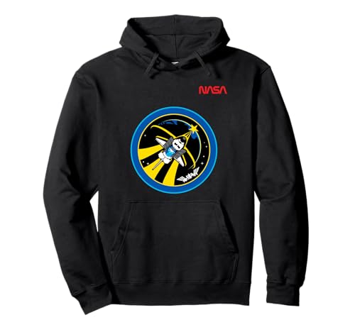 NASA Space Shuttle STS 131 Mission Patch Worm Logo Pullover Hoodie NASA Space Shuttle STS 131 Mission Patch Worm Logo Pullover Hoodie von NASA STS 131 Mission Patch