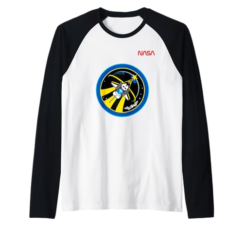 NASA Space Shuttle STS 131 Mission Patch Worm Logo Raglan NASA Space Shuttle STS 131 Mission Patch Worm Logo Raglan von NASA STS 131 Mission Patch