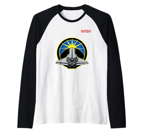 NASA Space Shuttle STS 132 Mission Patch Worm Logo Raglan NASA Space Shuttle STS 132 Mission Patch Worm Logo Raglan von NASA STS 132 Mission Patch