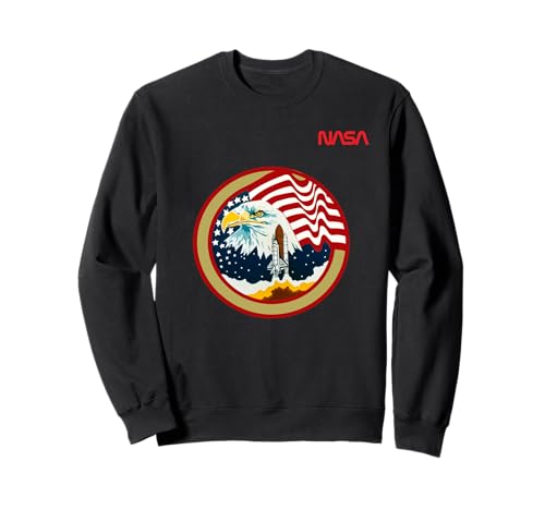 NASA Space Shuttle STS 36 Mission Patch Worm Logo Sweatshirt NASA Space Shuttle STS 36 Mission Patch Worm Logo Sweatshirt von NASA STS 36 Mission Patch