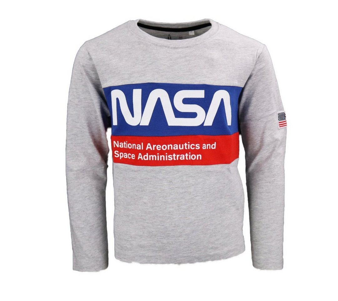 NASA Langarmshirt NASA Space Center Kinder langarm T-Shirt Gr. 134 bis 164 von NASA