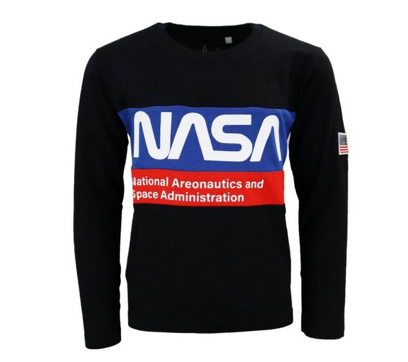 NASA Langarmshirt NASA Space Center Kinder langarm T-Shirt Gr. 134 bis 164 von NASA
