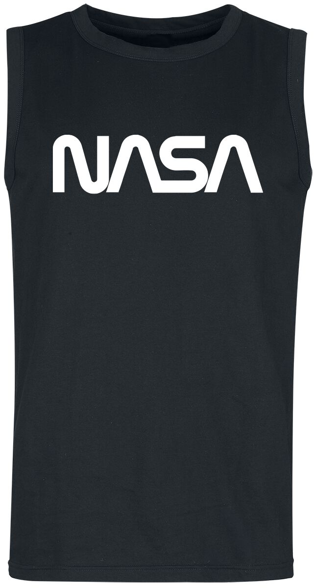 NASA NASA Logo Tank-Top schwarz in XXL von NASA