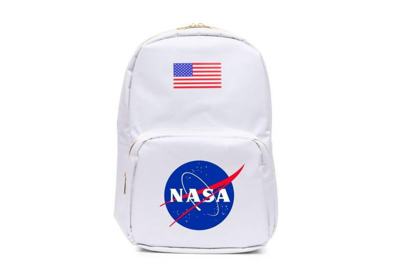 NASA Rucksack NASA Rucksack "Backpack" weiß, Laptopfach von NASA