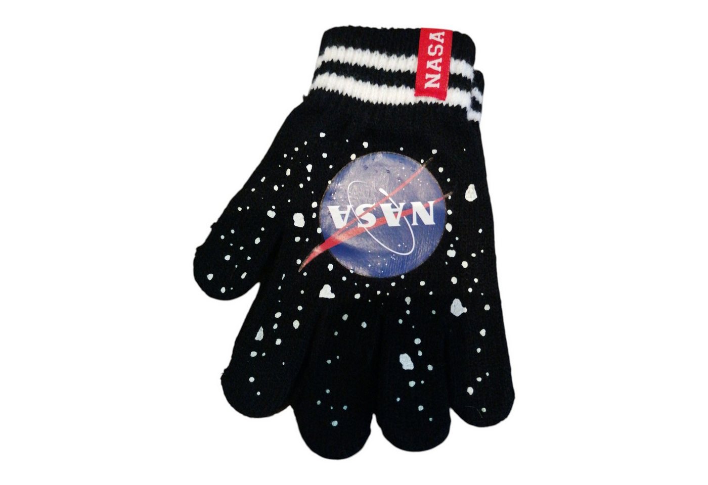 NASA Strickhandschuhe NASA Kinder Strick-Handschuhe, Schwarz, OneSize ca. 3–8 Jahre NASA Strickhandschuhe NASA Kinder Strick-Handschuhe, Schwarz, OneSize ca. 3–8 Jahre von NASA