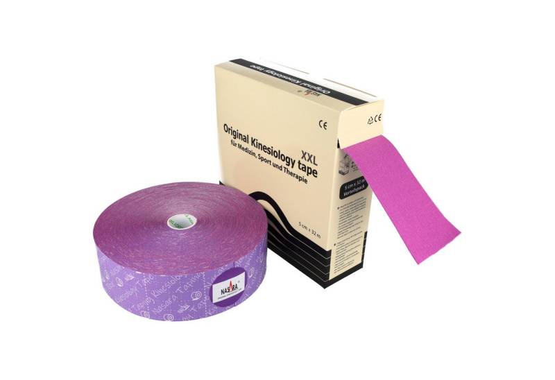 NASARA Kinesiologie-Tape 5cm x 32m in 10 Farben von NASARA